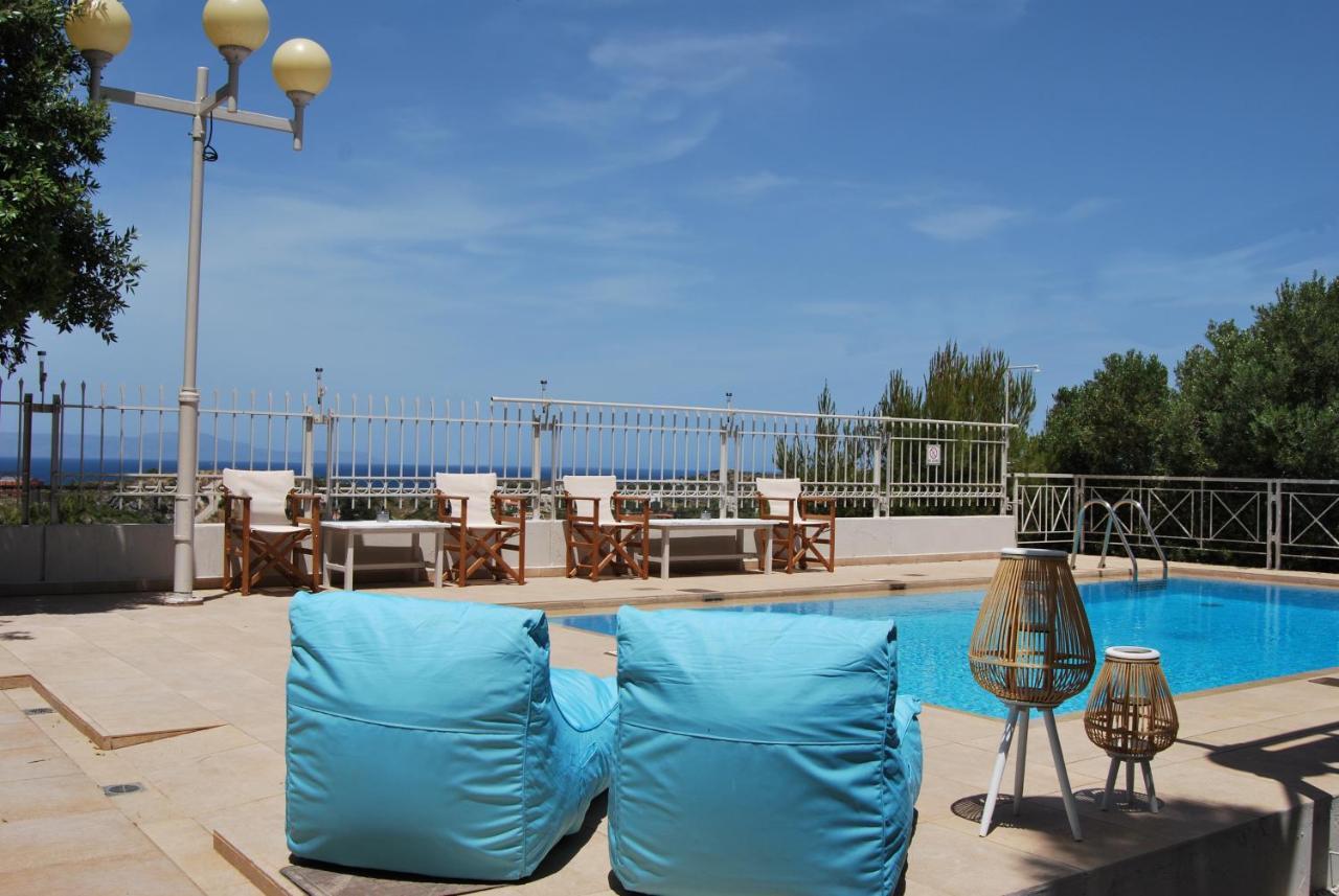 Chrysiida Suites Tersanas Bagian luar foto